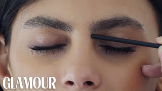 How to Shape Your Eyebrows  Glamour [upl. by Nosyt216]