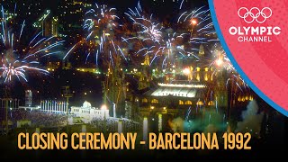 Barcelona 1992  Closing Ceremony  Barcelona 1992 Replays [upl. by Phaedra]