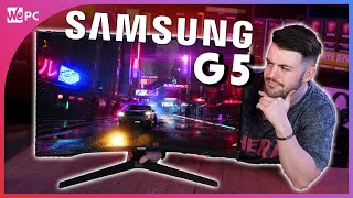 SAMSUNG Odyssey 32quot G5 Unboxing [upl. by Suraved]