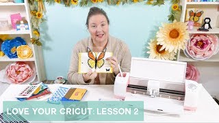 Cricut Mini Course Lesson 2 Registering Your Machine and Making Your First Project [upl. by Ayerdna]