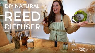 How to Make a Natural Reed Diffuser [upl. by Flannery]