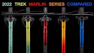 2022 Trek Marlin Lineup Compared What’s The Difference Between All 5 Bikes [upl. by Newnorb]