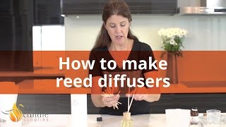 How to make a Reed Diffuser Step by Step Instructions [upl. by Nnylidnarb]