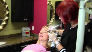 Permanent Makeup Eyebrows Tattoo  Live [upl. by Anaik682]