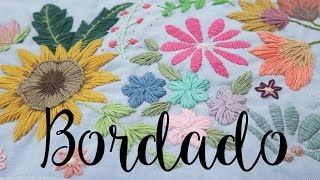 7 PUNTADAS A MANO PARA BORDAR  TUTORIAL [upl. by Leach]