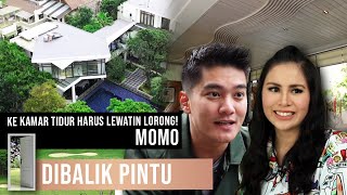 GREBEK RUMAH MOMO KAYA LABIRIN KE KAMAR TIDUR HARUS LEWATIN LORONG  DiBalikPintu [upl. by Yevol242]