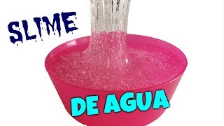 Haz SLIME DE AGUA Probando recetas de 💦Water Slime💦 [upl. by Quint]