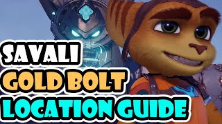 Ratchet and Clank Rift Apart Savali All Gold Bolt Locations [upl. by Siekram706]