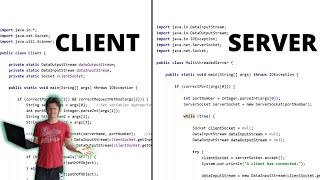 Java Socket Programming Client Server Messenger [upl. by Chryste]