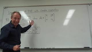 Linear Systems of DE with Complex Eigenvalues [upl. by Anitaf]