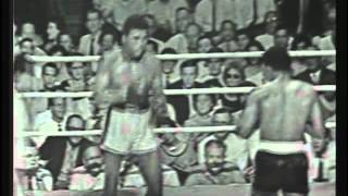 Cassius Clay aka Muhammad Ali v Alonzo Johnson 1961 [upl. by Christal275]