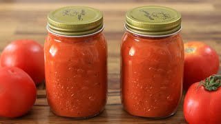 How to Make Homemade Tomato Sauce [upl. by Tfat]