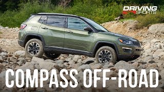 2018 Jeep Compass Trailhawk OffRoad Review [upl. by Haimaj]