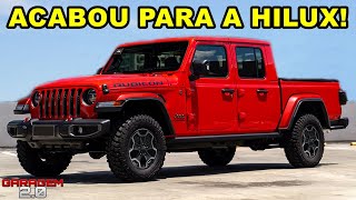 5 CAMINHONETES QUE VÃO ACABAR COM A HILUX [upl. by Atiragram]