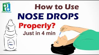 How to Use Nose Drops Properly [upl. by Yaf734]