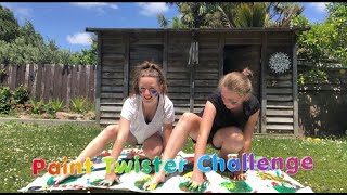 PAINT TWISTER CHALLENGE 2019  Mikaila JKay [upl. by Iatnohs]