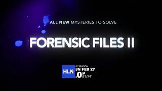 quotForensic Files IIquot Season 3 Premiere Date Announcement [upl. by Lareena]