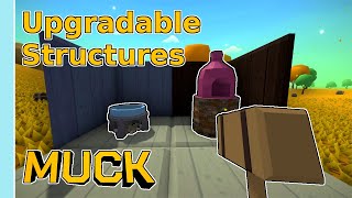 I Added Upgradable Structures to MUCK Mod  Download [upl. by Hernandez]