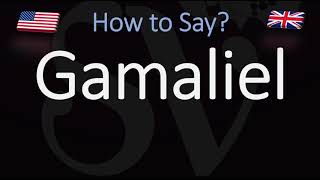 How to Pronounce Gamaliel CORRECTLY [upl. by Ahsitram178]