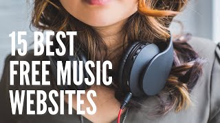 Top 15 Best Free Music Websites To Download Songs Legally In 2021 Free Music [upl. by Nahgam]