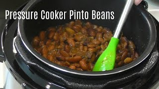 Pressure Cooker Pinto Beans  No Soak Quick Cook Beans  Cosori 2 Quart Electric Pressure Cooker [upl. by Gingras]