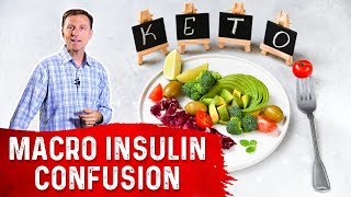 Keto Macro Nutrition amp Insulin Spike Clarification – Dr Berg [upl. by Eimam]