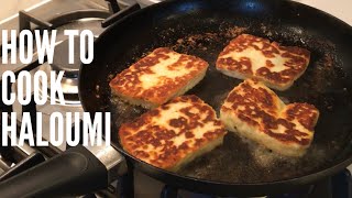 Fried Haloumi  quick and easy [upl. by Norri785]