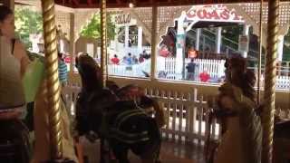 Idlewild Park Carousel POV Artizan Band Organ Playing [upl. by Haze143]