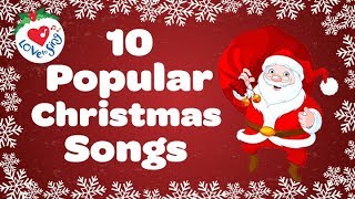 Top 10 Popular Christmas Songs and Carols Playlist 🎅 [upl. by Noterb]