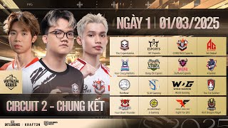 🏆PVS 2025 Spring CK Circuit 2  Ngày 1 TE TDT CES AGG FCR DCE BFE 4TK RN SLG WDG [upl. by Naed686]