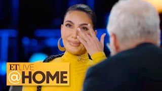 Kim Kardashian Gets Emotional Recounting Paris Robbery With David Letterman  ET Live  Home [upl. by Rosaline]