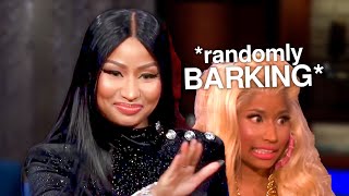 nicki minaj being a LEGEND for 4 minutes straight [upl. by Adniles869]