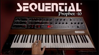 SEQUENTIAL PROPHET 10 Analog Synthesizer [upl. by Nosreg]