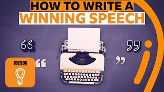 How to write a perfect speech  BBC Ideas [upl. by Murial26]