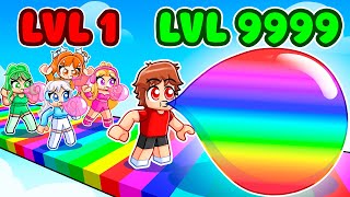 Upgrading Noob To GOD Bubblegum Blower With MY CRAZY FAN GIRLS [upl. by Htebazil179]