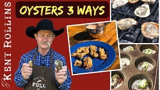 How to Cook Oysters  Grilled Baked and Rocky Mountain Style [upl. by Dranrev]