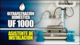 Cómo instalar un equipo de ultrafiltración de agua doméstica IMA UF1000 [upl. by Rein571]