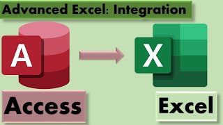 Access to Excel how to import Access data table into Excel [upl. by Schilit]