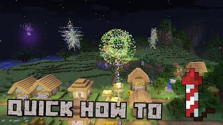 The ULTIMATE Guide to Fireworks in Minecraft Java 118 [upl. by Misti]