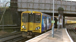 Half an Hour at 216  Birkenhead North Station 1022017  Class 507 508 terminus [upl. by Sivar418]