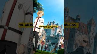 10 harem anime where mc is transferred to another world anime trending youtubeshorts fyp [upl. by Anitan55]