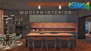 Aesthetic Modern House noCC the Sims 4  Stop Motion [upl. by Arol718]