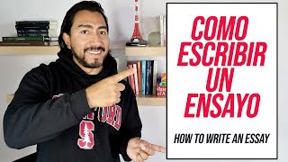 Como escribir un ensayo en 7 pasos  How to write an essay según Harvard EN ESPAÑOL [upl. by Kaitlynn]