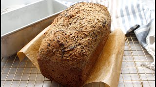 Buckwheat Sourdough Loaf GlutenFree Vegan [upl. by Ahsa]