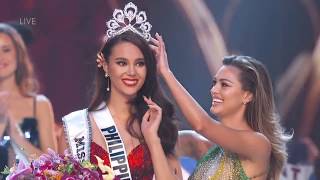 CROWNING MOMENT Miss Universe 2018 [upl. by Enelec]