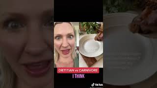 5Year Carnivore Reacts to Dietitian [upl. by Azeret]