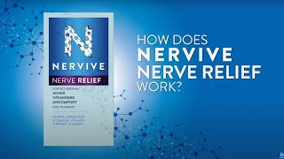 How Nervive Nerve Relief Works on Nerve Discomfort  Nervive [upl. by Suilienroc]