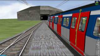 openBVE MTR East Rail Line Hung Hom to Mong Kok [upl. by Kcirdneked]