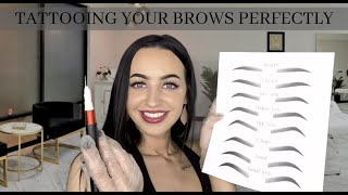 ASMR Permanent Makeup  Tattooing Your Eyebrows RP [upl. by Abernathy]