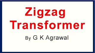 What is Zigzag type electrical transformer [upl. by Nomae]